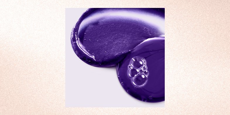 In Article What Color Covers Orange Hair Texture Shots Of EverPure Purple Conditioner